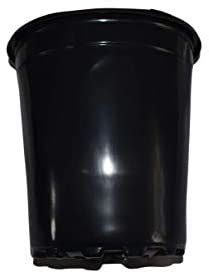 Landmark Plastics Gallon Black Plastic Nursery Pot Trade Gallon