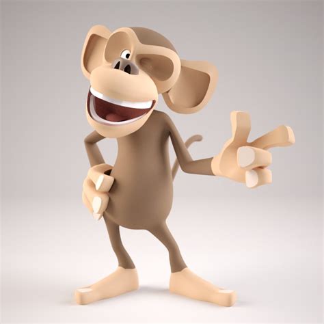 Monkey D Model Blender