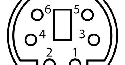 6 Pin Mini Din Connector Pinout - Free Image Diagram