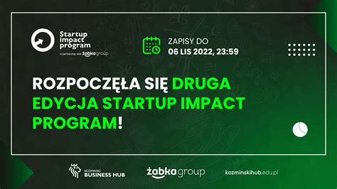 Grupa Żabka i Koźmiński Business Hub poszukują startupów działających