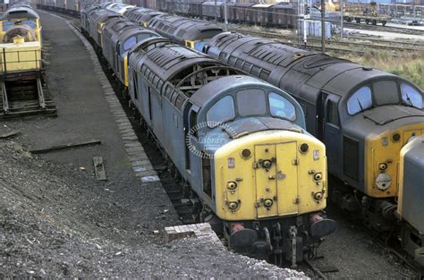 The Transport Library Br British Rail Diesel Locomotive Class 40 40049 At Haymarket Mpd In