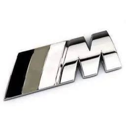 Metal M Power Emblem For BMW