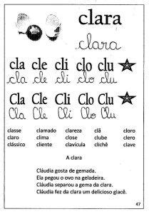 Texto Com Cla Cle Cli Clo Clu - Atividades com CLA, CLE, CLI, CLO, CLU para Imprimir