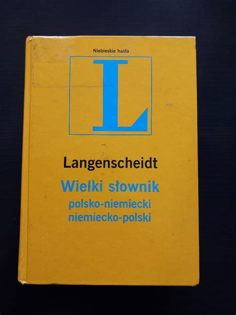 Wielki Słownik Niemiecko Polski Niska cena na Allegro pl