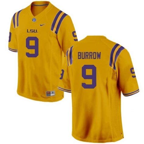 LSU Tigers Joe Burrow Jersey – US Sports Nation