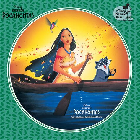 Songs from Pocahontas 12" Picture Disc – Various | Shop the Disney ...