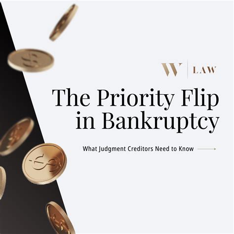 The Priority Flip In Bankruptcy What Judgment Creditors Need To Know W Law Saskatoon