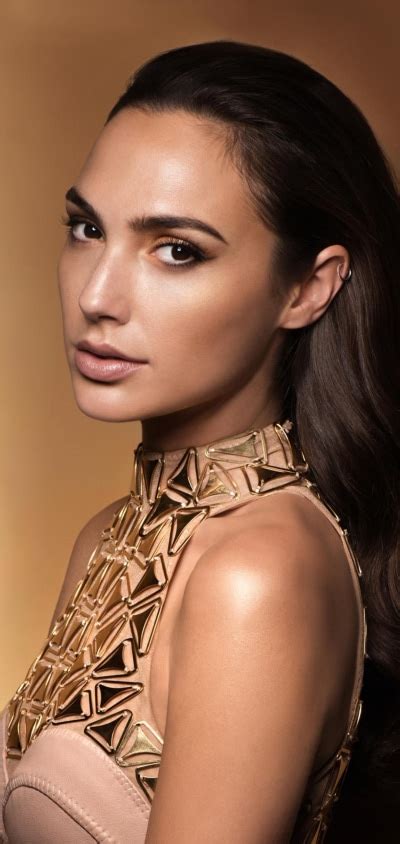 Celebrity Gal Gadot Face Brunette Brown Eyes Actress Israeli X Phone HD Wallpaper