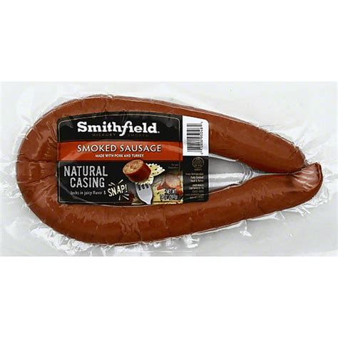 Smithfield Hickory Smoked Sausage Brats And Sausages Superlo Foods