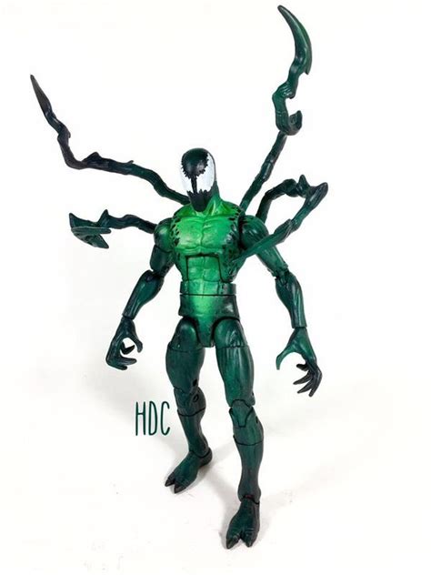 Symbiote Lasher (Marvel Legends) Custom Action Figure | Custom action figures, Marvel legends ...