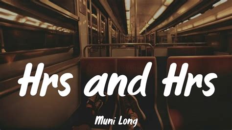 Hrs And Hrs Muni Long Lyrics Ella Mai YouTube