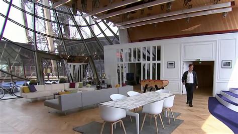Visit the luxury apartment hidden inside the Eiffel Tower