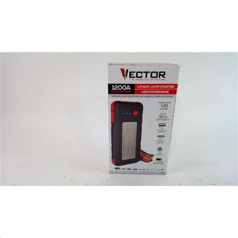 Vector Jump Starterusb Powerbank Property Room