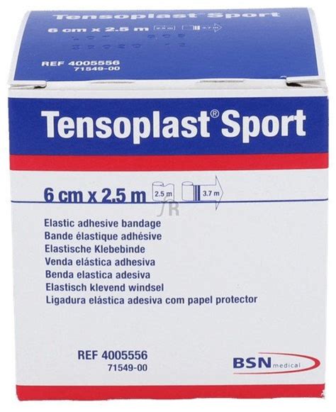 Vendas Tensoplast Sport 6 Cm X 2 5mts Original Adhesivas