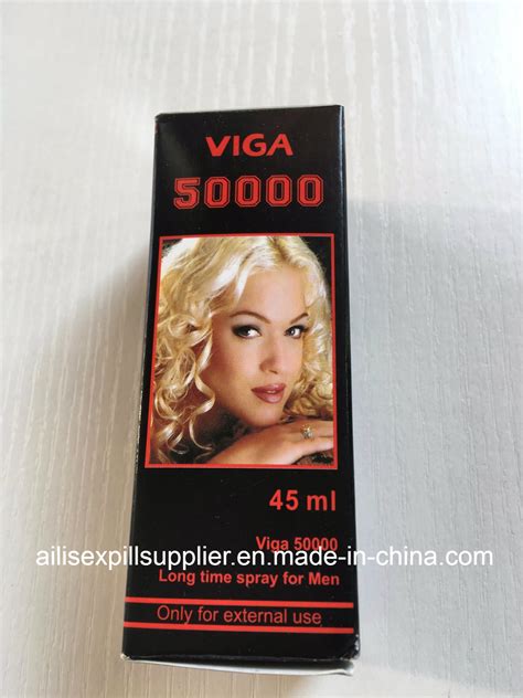 Viga 50000 Long Time Spray For Men China Penis Creme And Sex Products