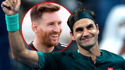 La Sentida Despedida De Messi A Federer Por Su Retiro Del Tenis Único En Mdz Online