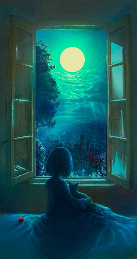 Mysterious View Anime Scenery Wallpaper Dream Art Anime Scenery