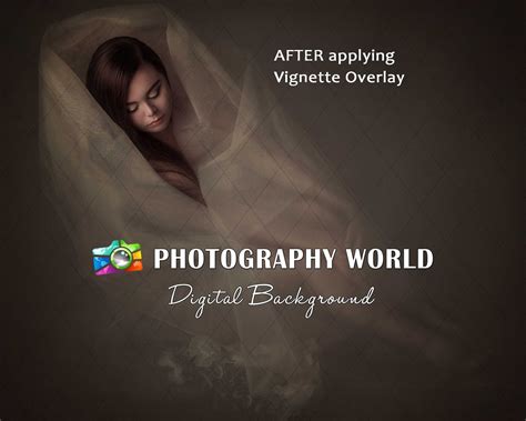 Vignette Transparent TEXTURE OVERLAY Photo Overlays, Digital Presets ...