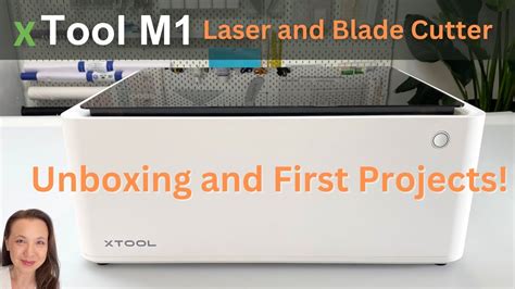 Xtool M In Smart Laser Engraver And Vinyl Cutter Unboxing And