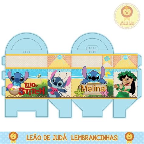 Caixinha Para Festa Lilo E Stitch Elo Produtos Especiais Lilo And