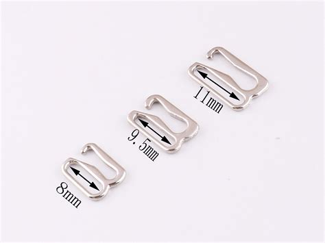 50pcs G Hooks Silver Bra Strap Slider Buckles Slide Hooks Etsy