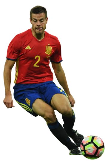 César Azpilicueta Spain football render - FootyRenders