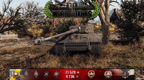 World Of Tanks Replay Tiger 1 6 8k Damage 7 Kills 2 3k Base Ep