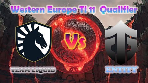 Team Liquid Vs Entity Upper Bracket Final Ti Western Europe