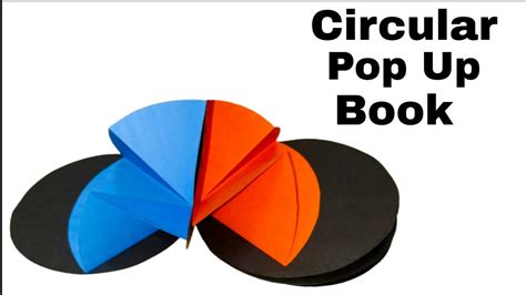 Circular Pop Up Book Tutorial Pop Up Book Tutorial SS Craft Mantra