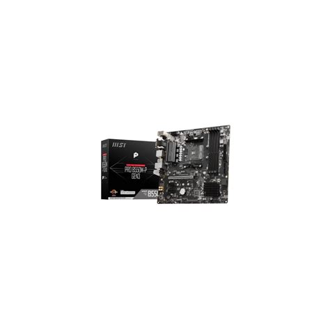 Msi Pro B550m P Gen3 Matx Gaming Motherboard Amd Socket Am4 Ddr4 Price History