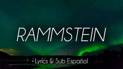 Rammstein Ohne Dich Lyrics Sub Español YouTube