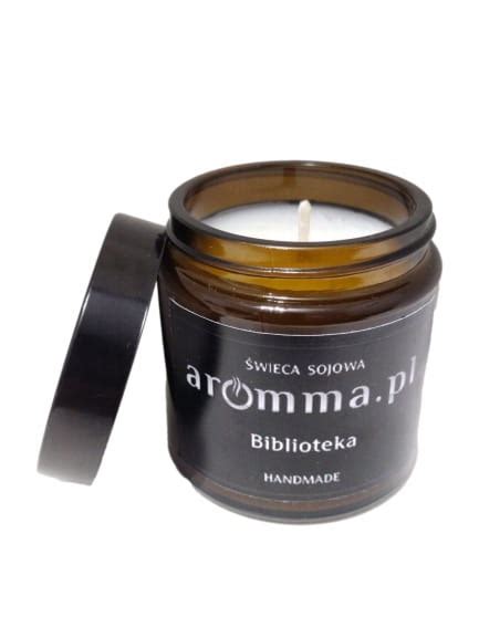 Biblioteka 120 ml Aromma pl Świece zapachowe tworzone z pasją