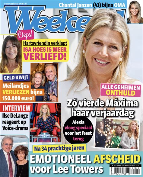 Tijdschrift Weekend 21 Mei 2022 Pers Wereld