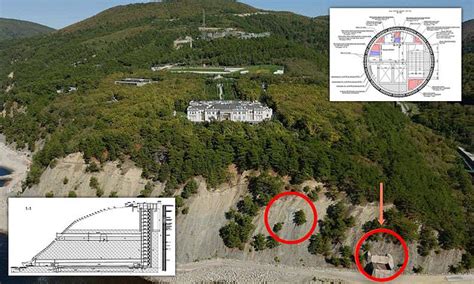 Paranoid Putin S Black Sea Bunker Revealed Daily Mail Online