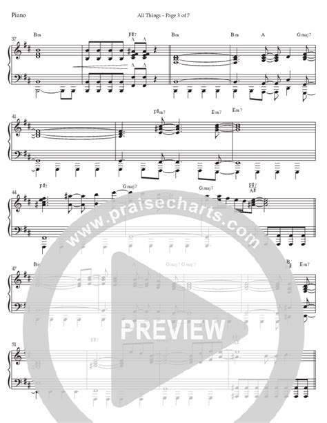 All Things Choral Anthem SATB Sheet Music PDF Prestonwood Worship