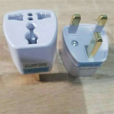 Jual Colokan Stecker Adaptor Singapore Tiga Kaki Shopee Indonesia