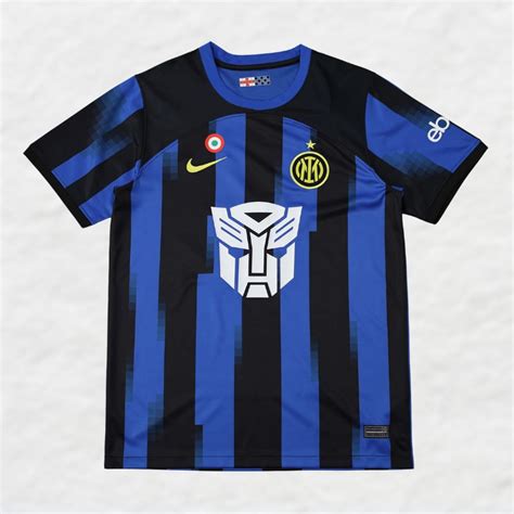 Inter Milan 202324 Transformers Home Shirt