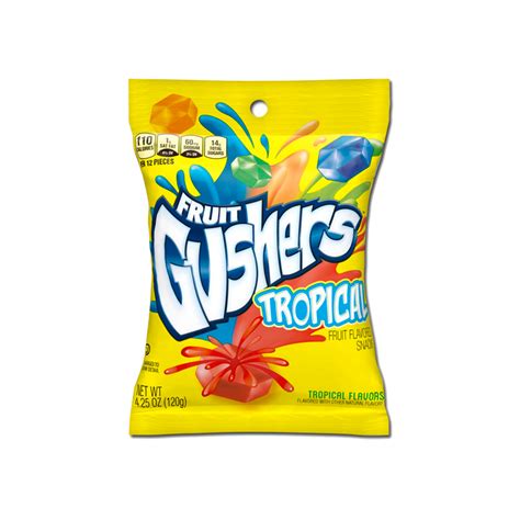 Fruit Gushers Tropical 4.25oz (US)