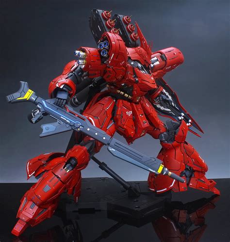 GUNDAM GUY MG 1 100 Sazabi Ver Ka Full Open Hatch Customized Build