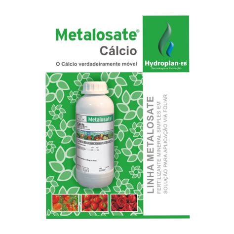 Metalosate CÁLCIO Fertilizante Mineral Simples em Solução para