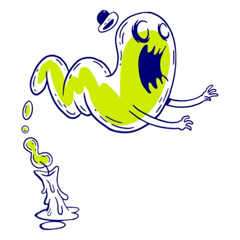 Design Png E Svg De Fantasma Assustado E Vela Halloween Para Camisetas