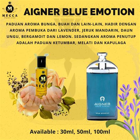 Jual AIGNER BLUE EMOTION BY MECCA PARFUME BUY 1 GET 1 FREE PARFUM