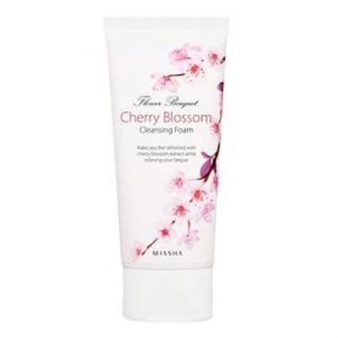 Пенка для умывания Missha cherry blossom cleansing foam | отзывы