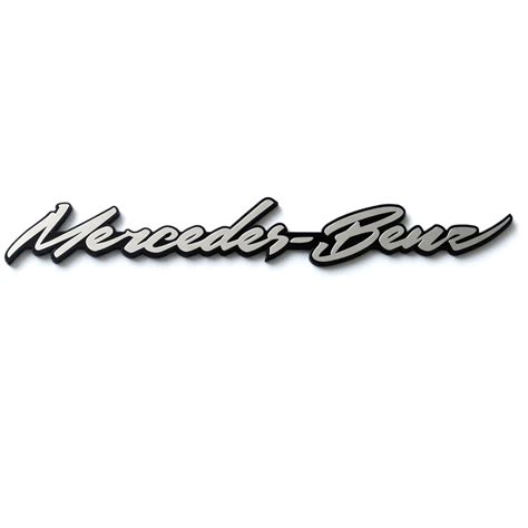 Mercedes Benz And Amg Car Metal Sticker Badge Decal 70059 Badge Auto Word