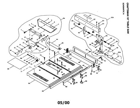 Diagram Of A Table Saw Alternator