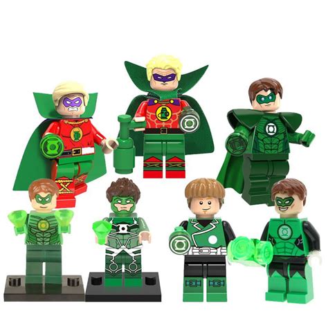 Green Lantern Minifigures Lego Compatible DC Green Lantern Corps Minifigure