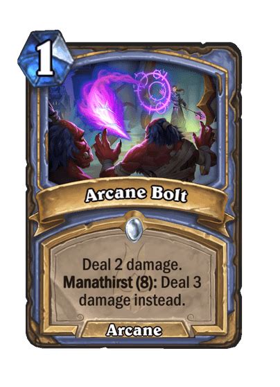 Arcane Bolt - Hearthstone Card Library