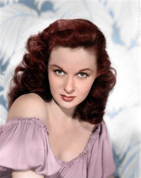 Colorization Susan Hayward Susan Hayward Classic Hollywood Actresses