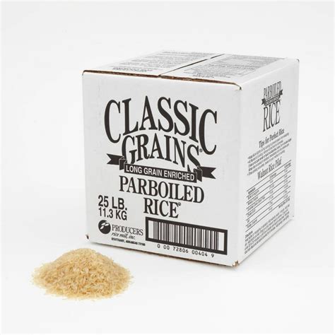 Producers Rice Parboiled Long Grain White Rice 25 Lbs 1 Count