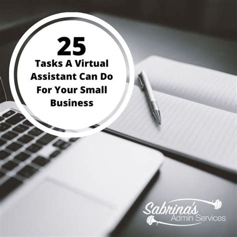 25 Virtual Assistant Tasks That Can Help Your Small Business Sabrinas